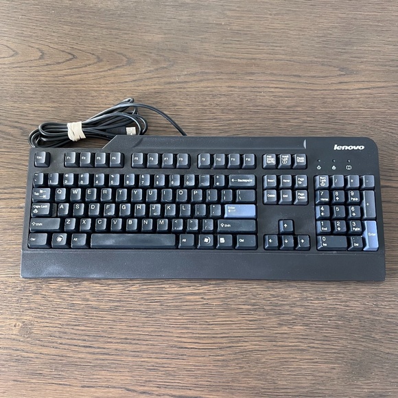 Lenovo SK-8825 Preferred Pro Fullsize USB Keyboard, Black - Picture 1 of 7